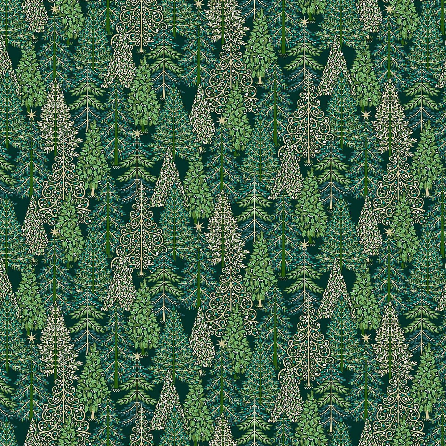 Enchanted Christmas - Forest Green