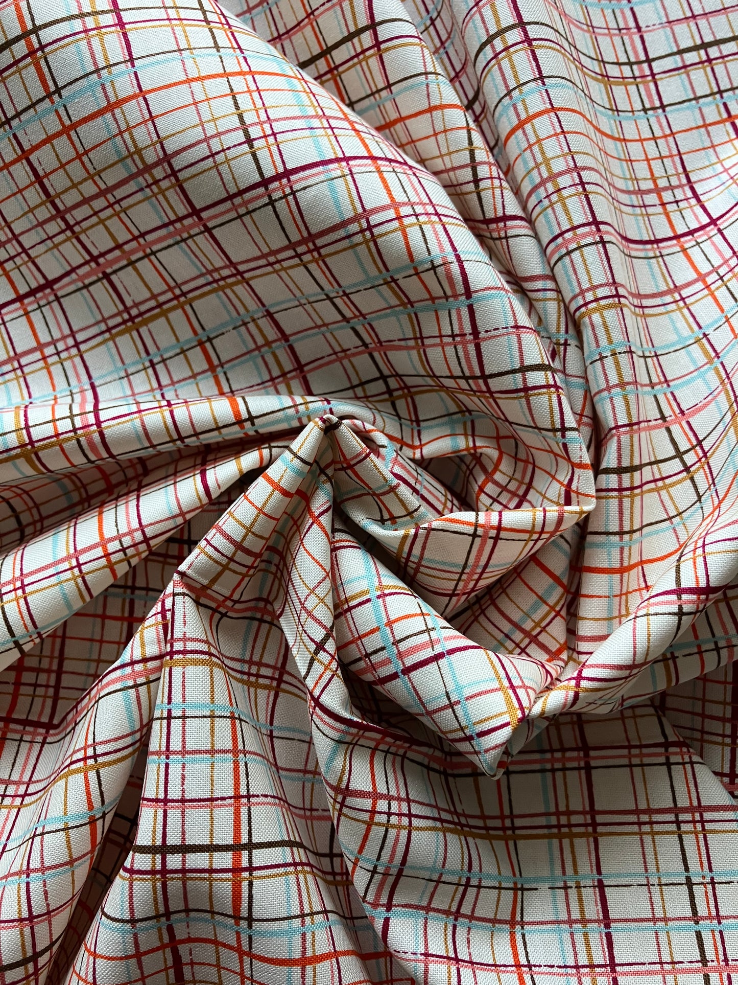 Things Above - Eggshell - Plaid