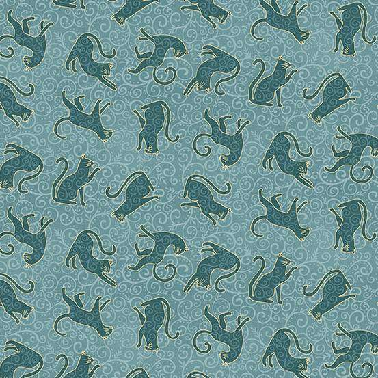 Charmed - Whiskers - Teal