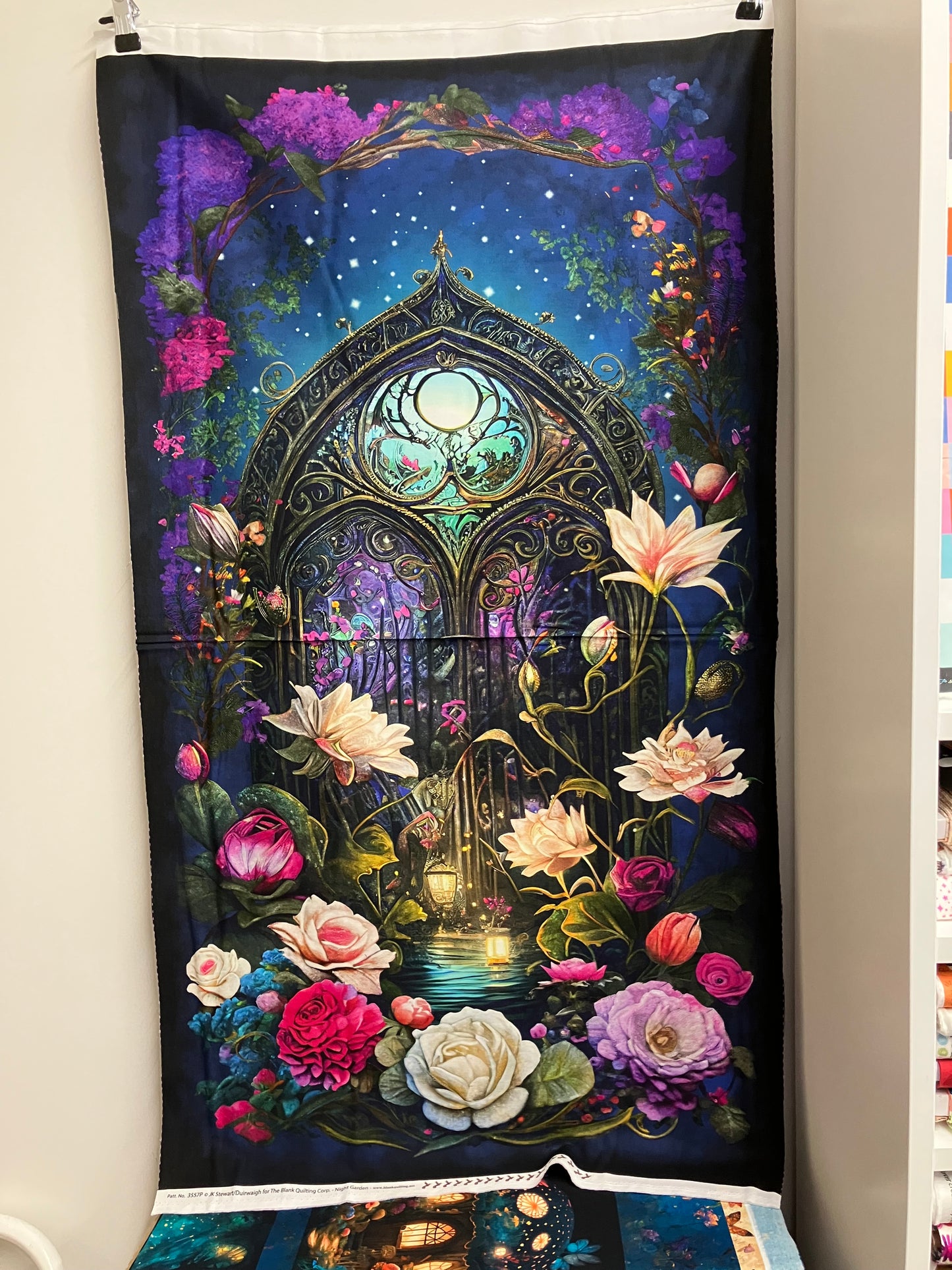 Night Garden Panel