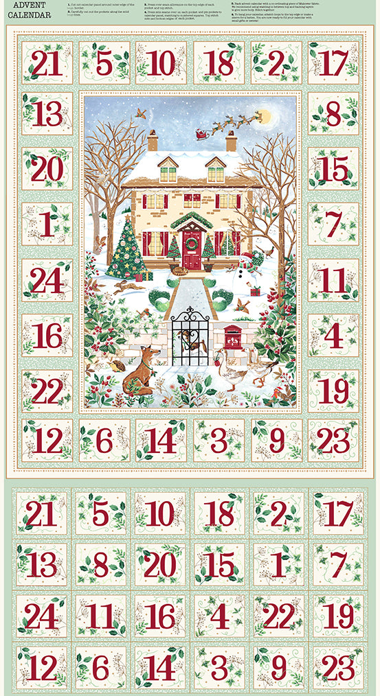 Country Advent Calendar - Green