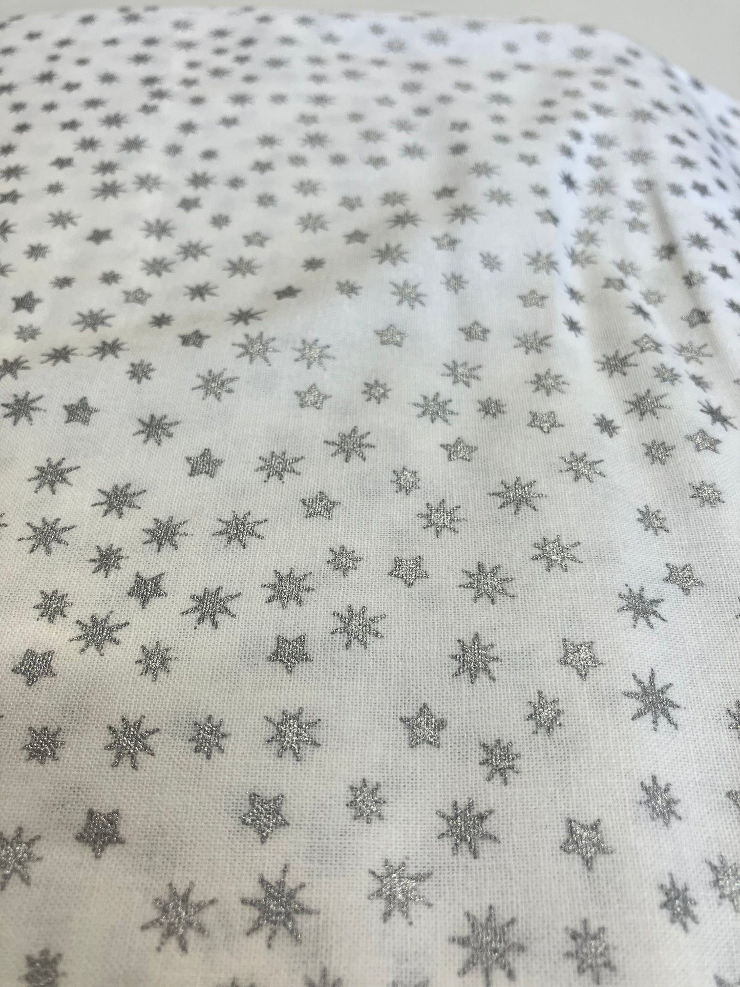 Silver Stars - White and Silver