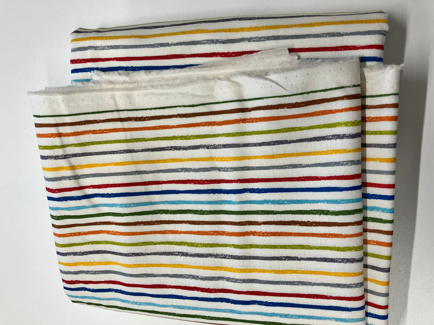 END OF BOLT - 145cm - Chalk Stripe