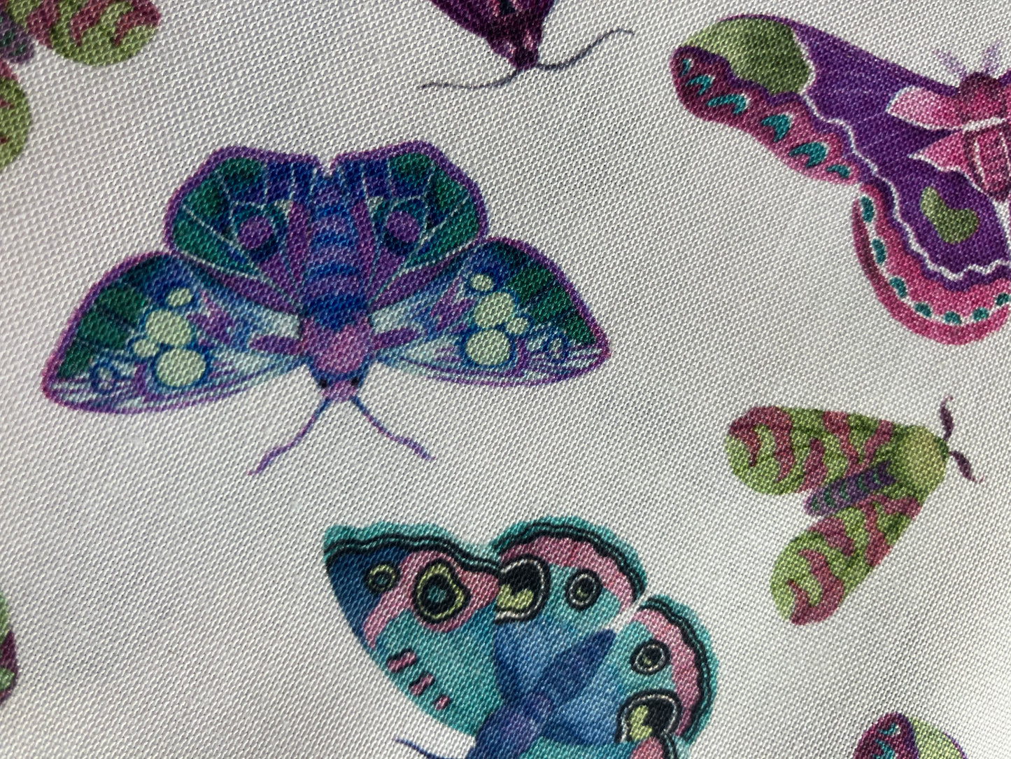 Nightshade - Moths Allover - white background