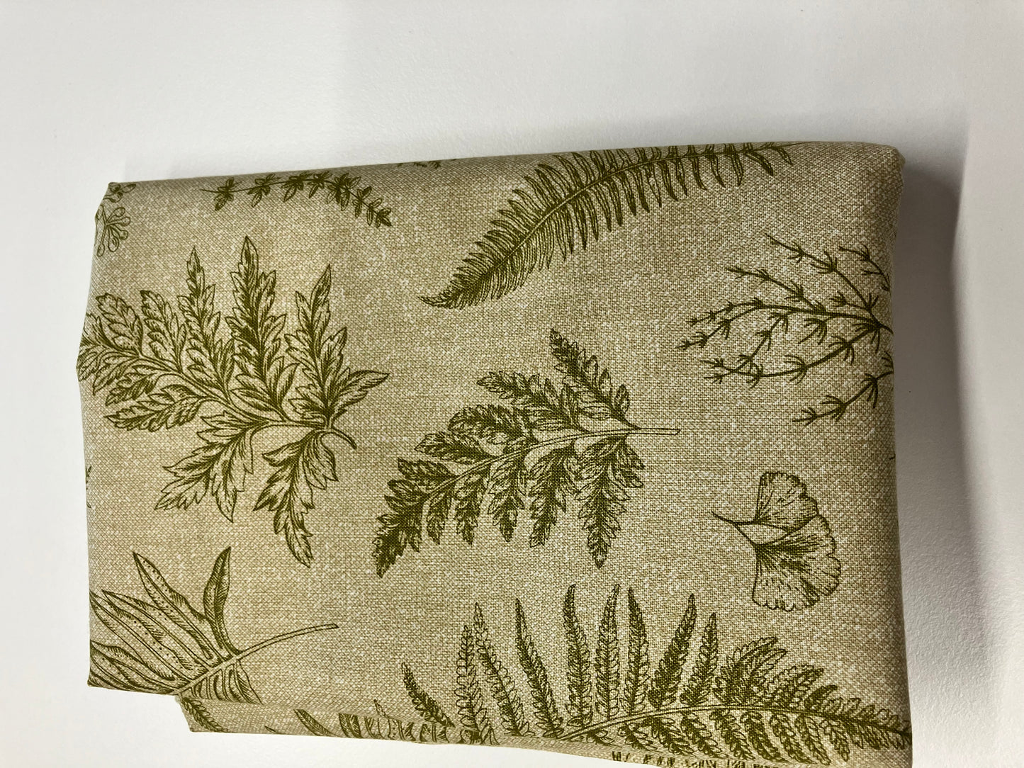 END OF BOLT - 154cm - Natural Elements - Green Ferns