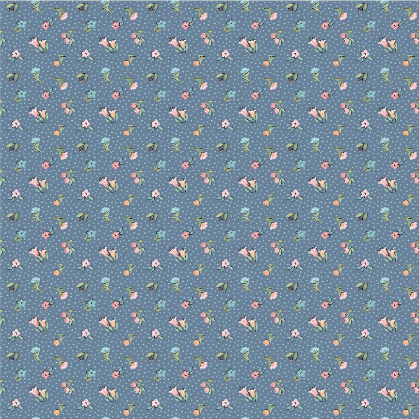 Garden Party - Blue Floral