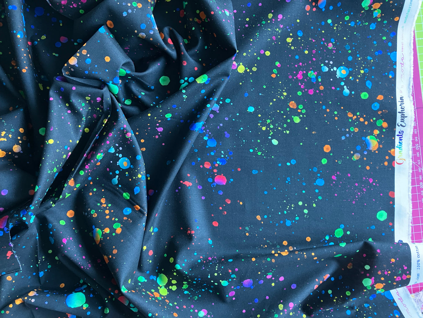 Gradients Euphoria - Midnight Rainbow Splatter