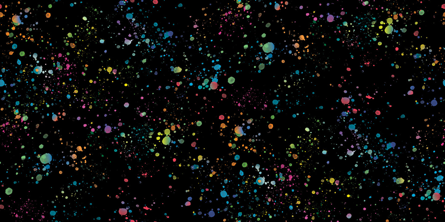 Gradients Euphoria - Midnight Rainbow Splatter