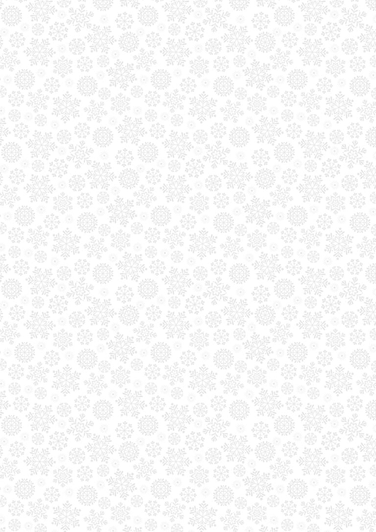 Tiny Tonals - Snowflakes - White on White