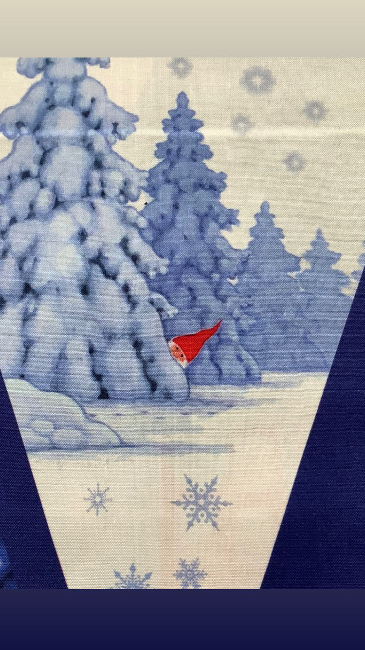 Tomten’s Forest Friends - Bunting Panel