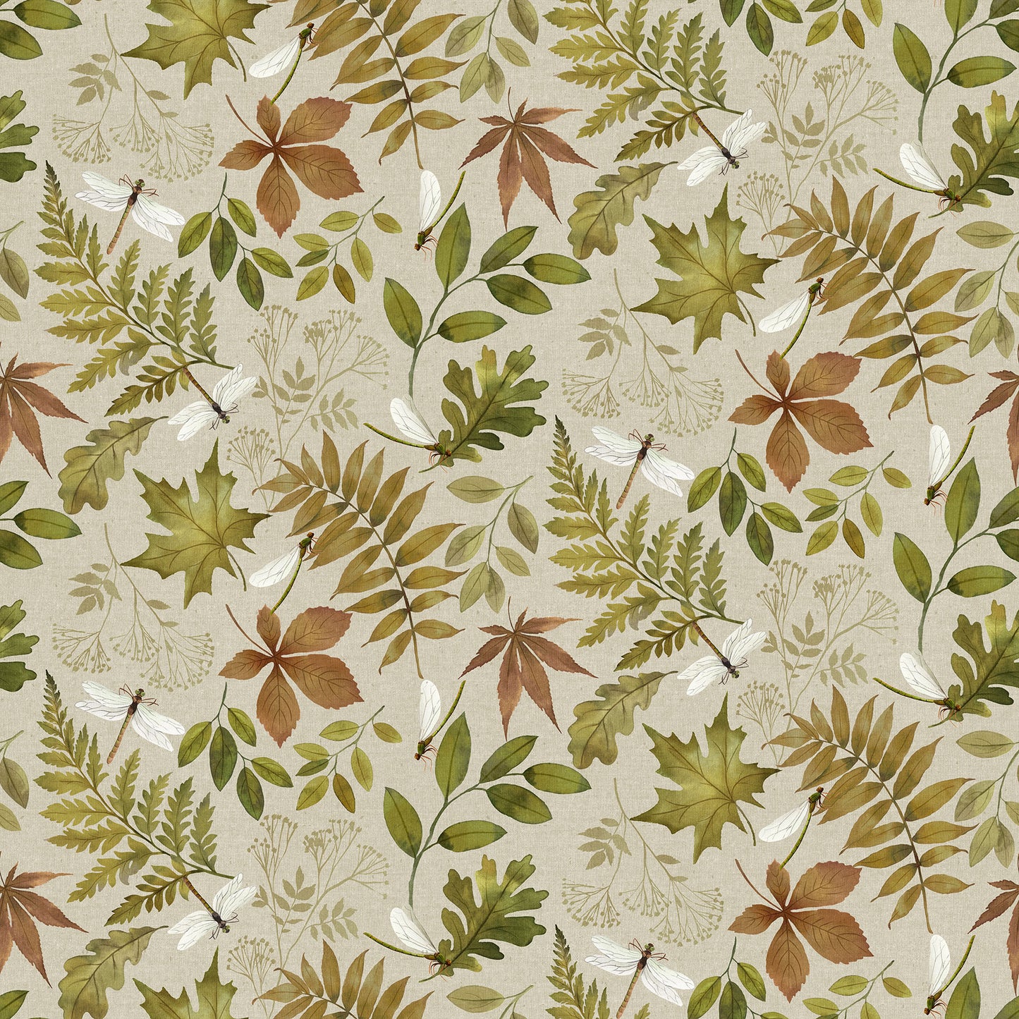 Natural Elements - Ferns and Leaves