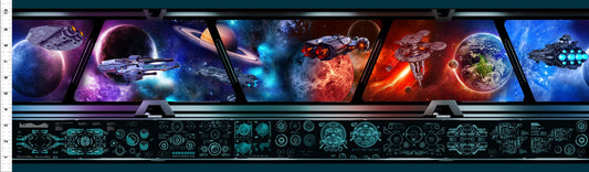 Sci Fi Spaceship Dashboard