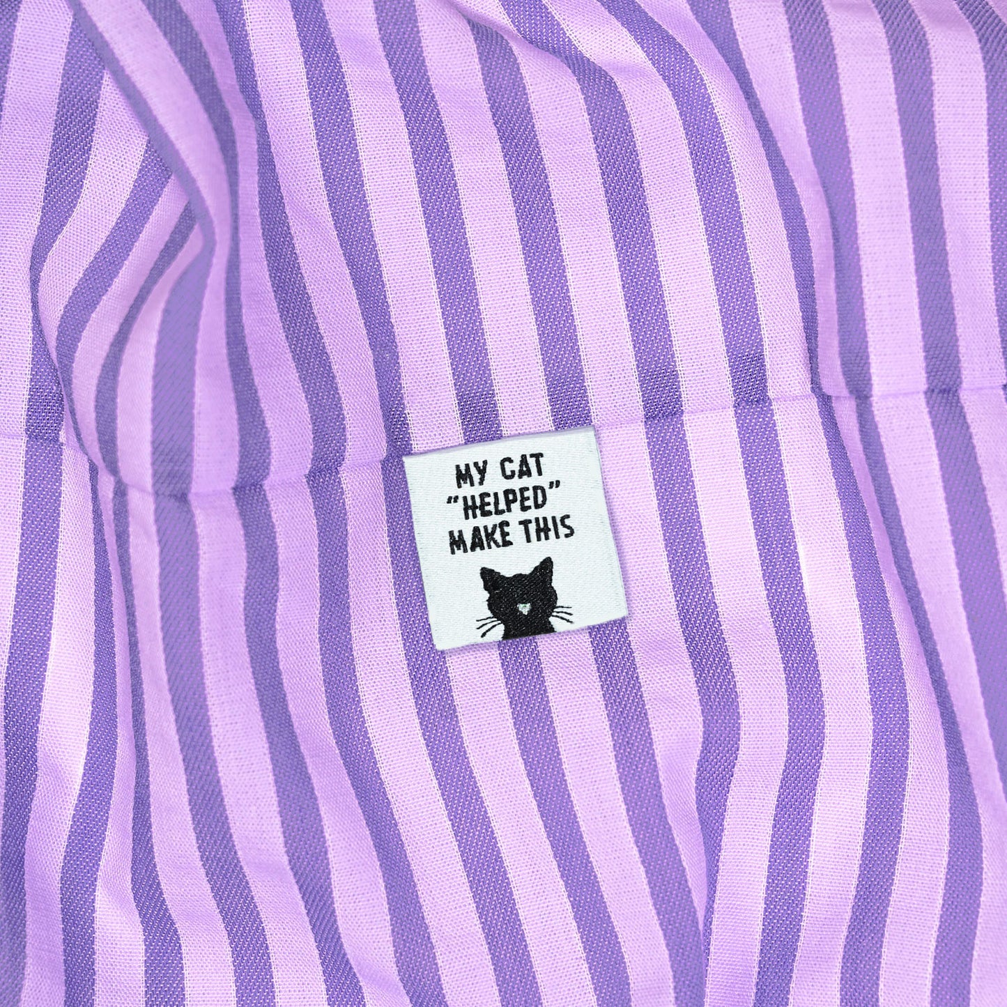 Woven labels - My Cat “Helped” Make This