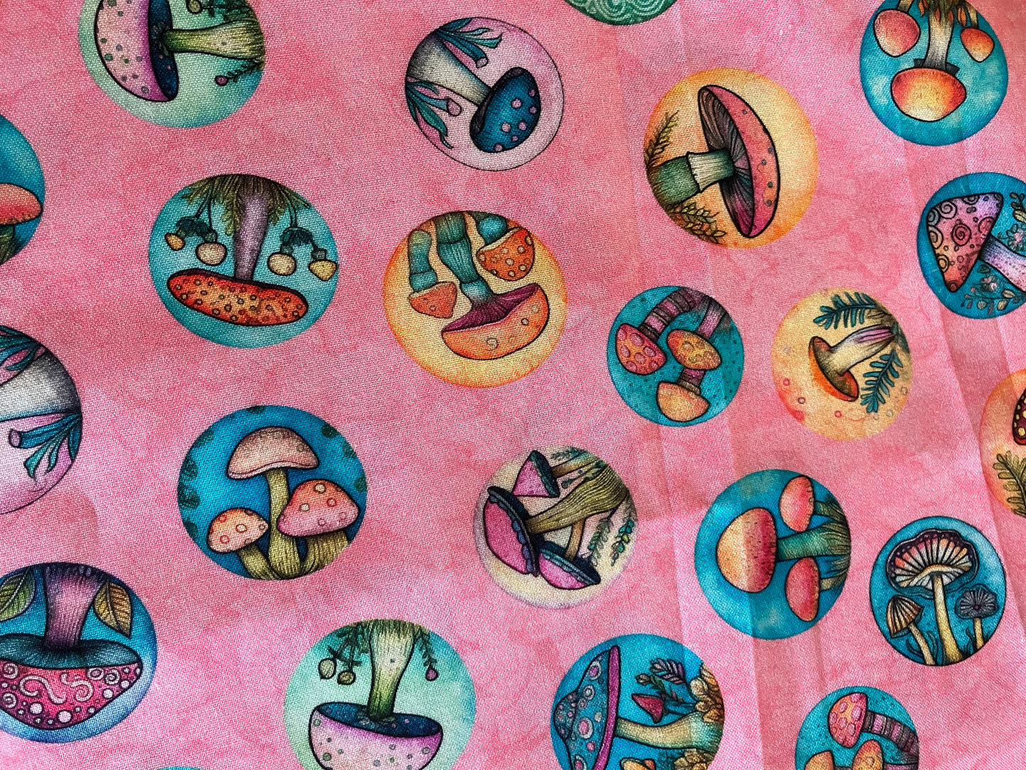 Spring Bling - Mushroom Medallions