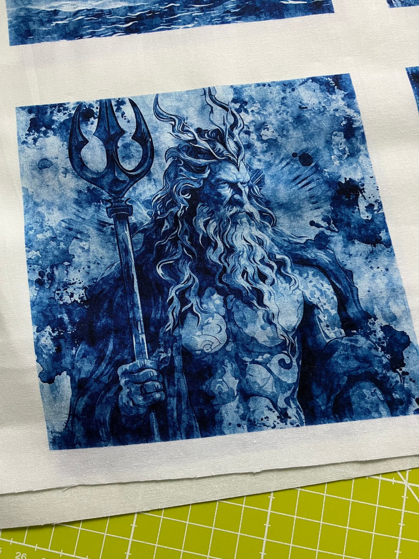 Ocean Blues - Nautical Patches Panel