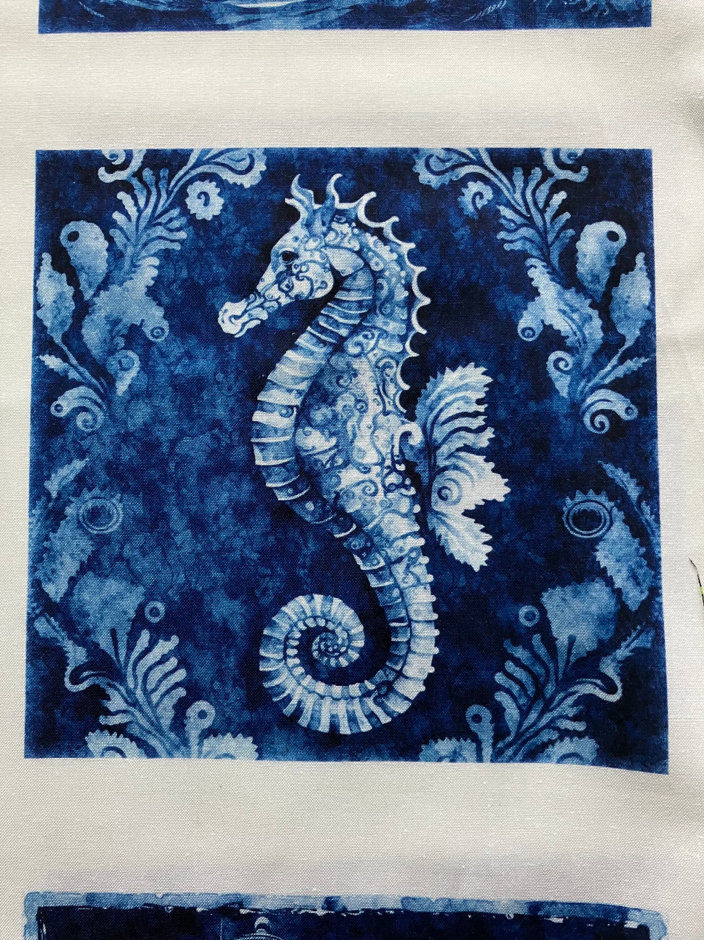 Ocean Blues - Nautical Patches Panel