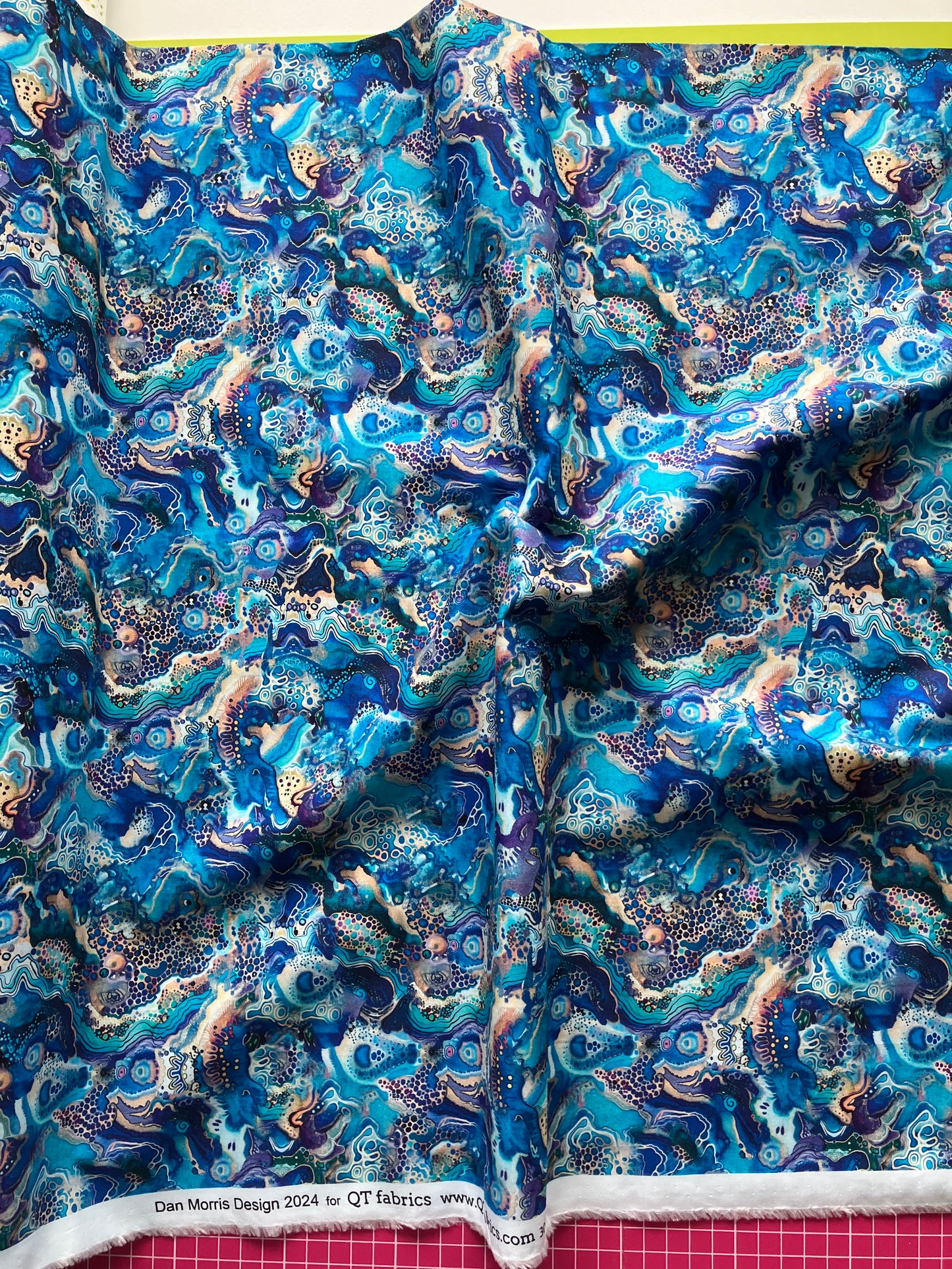Wild Wood - Abstract Blue