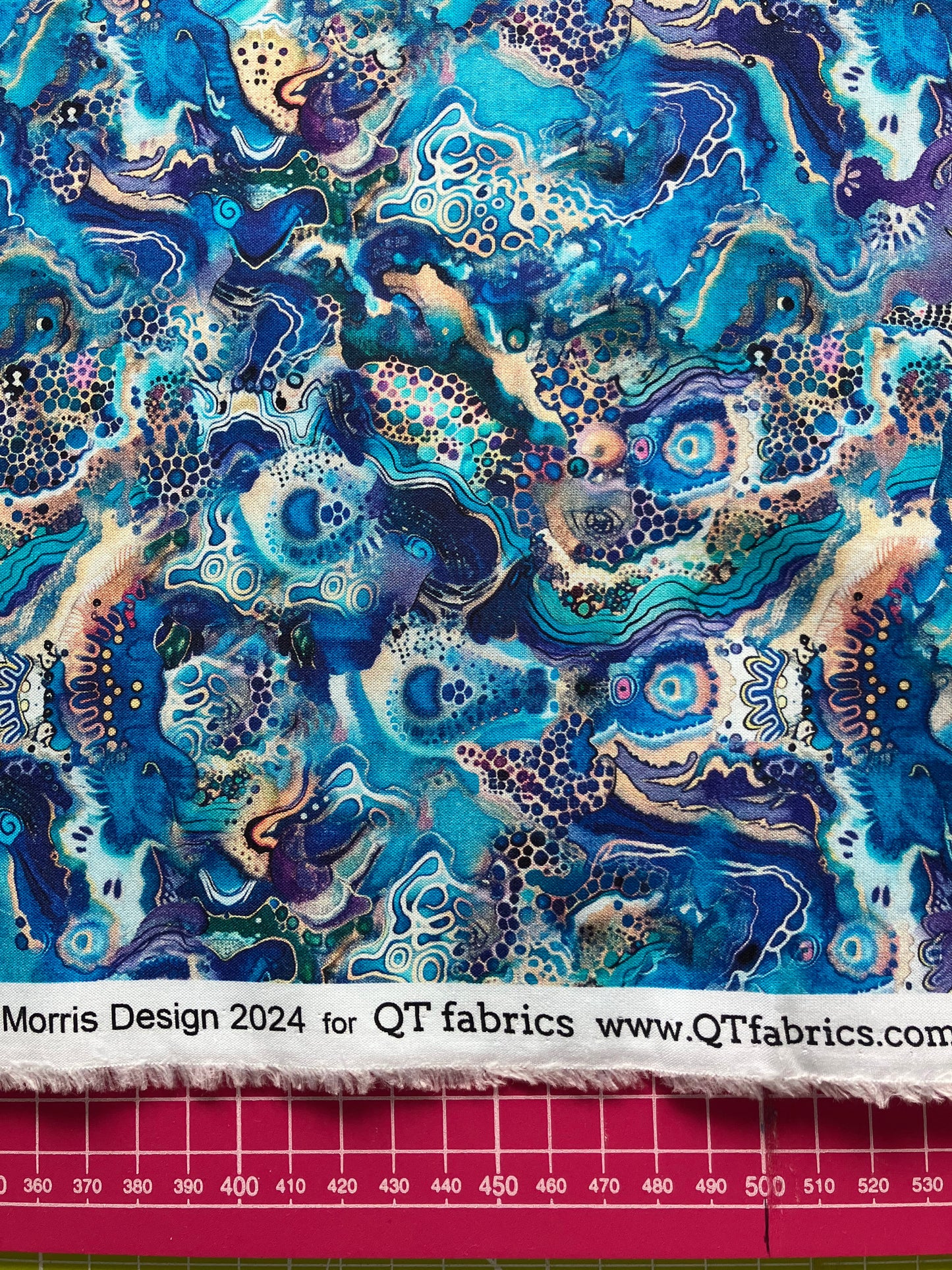 Wild Wood - Abstract Blue