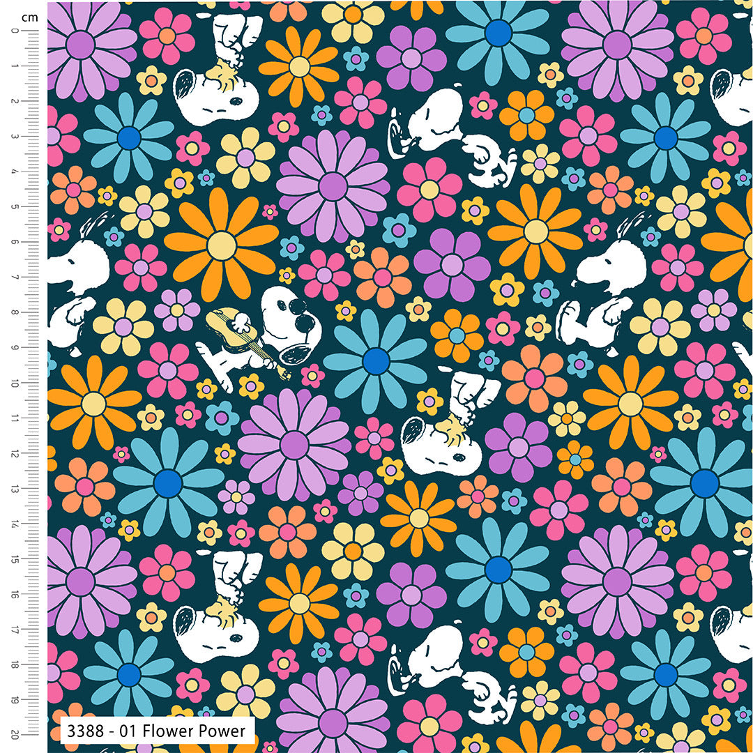 Snoopy Groovin’ - Flower Power