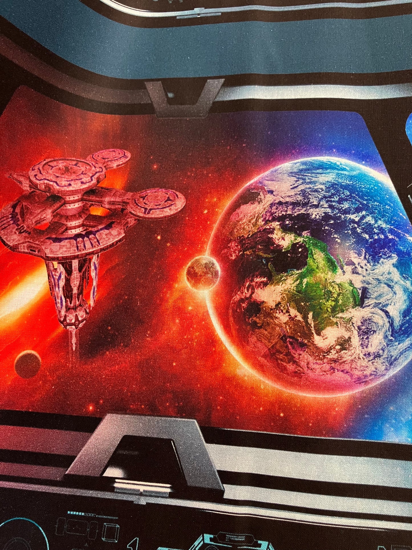 Sci Fi Spaceship Dashboard