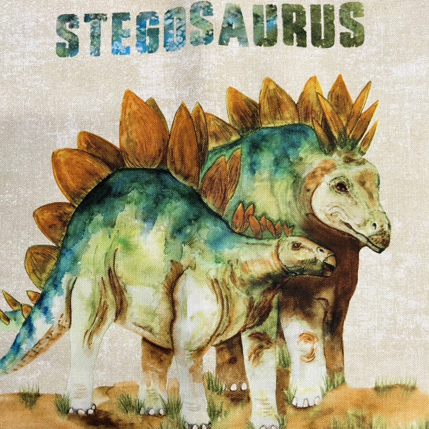 Dino Roar - Dinosaur Cotton Panel