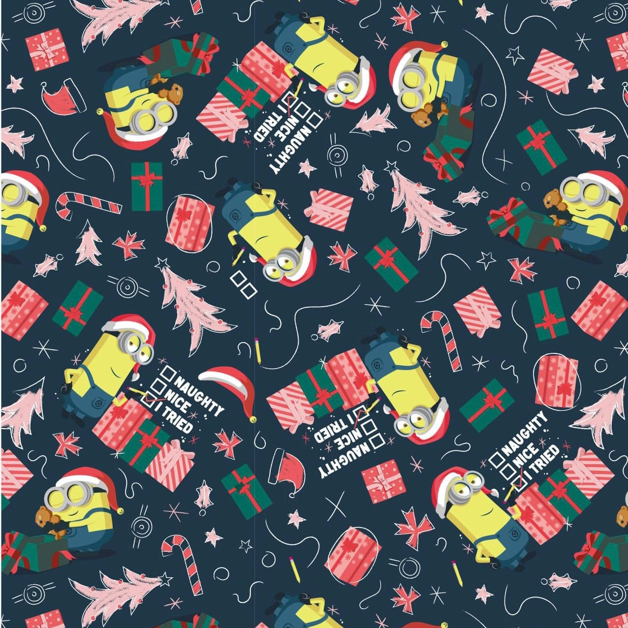 Minions Christmas Present List