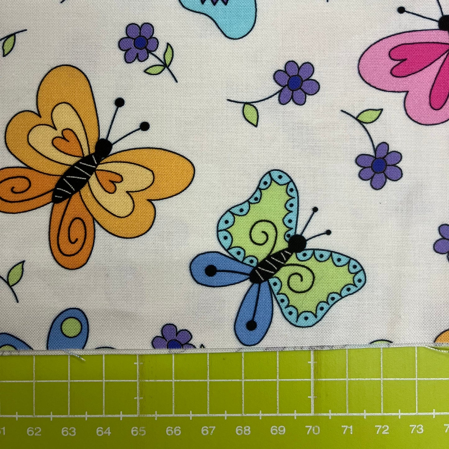 Flutter - Big Butterfly - White