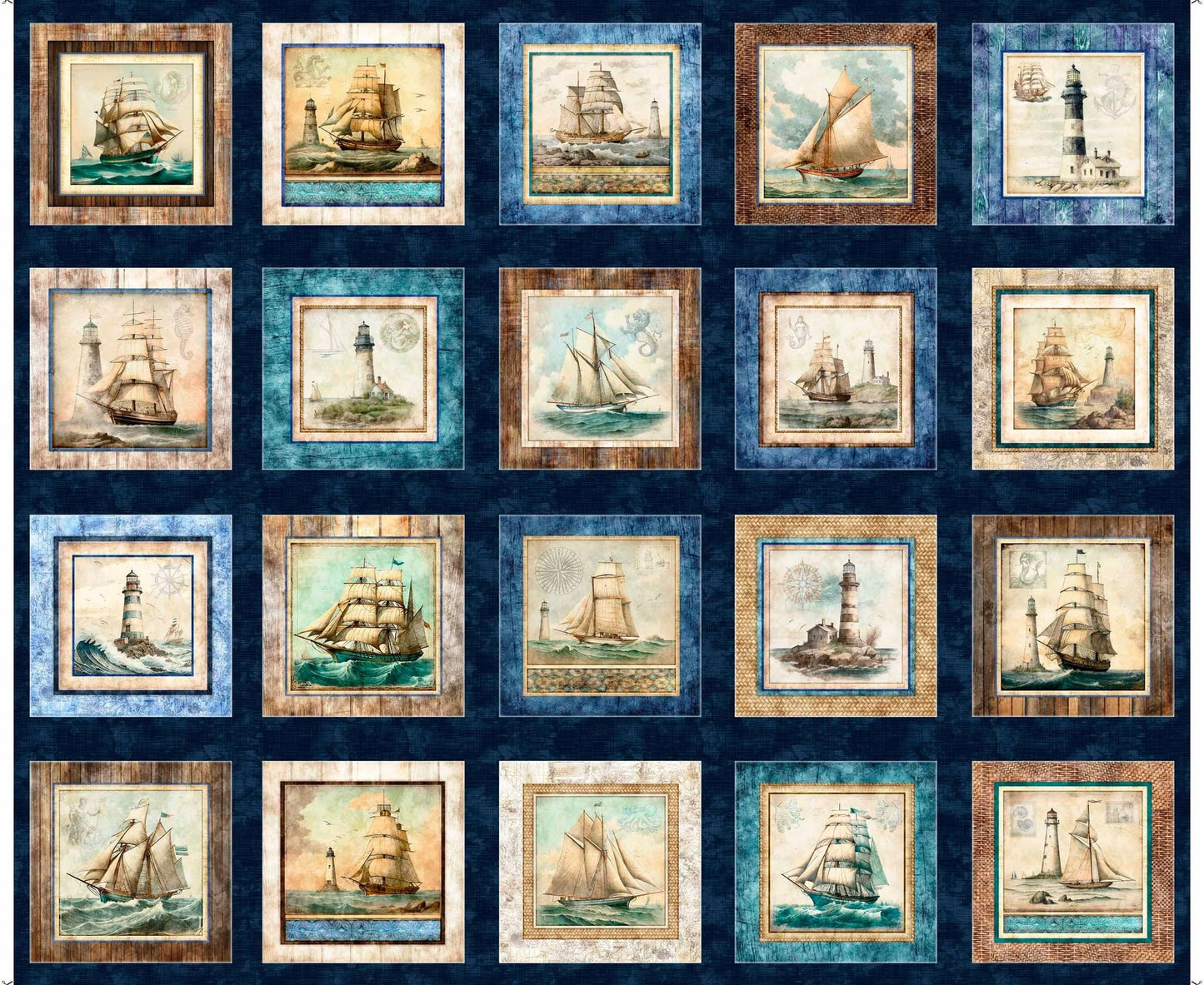 Siren's Call - Nautical Patches Panel