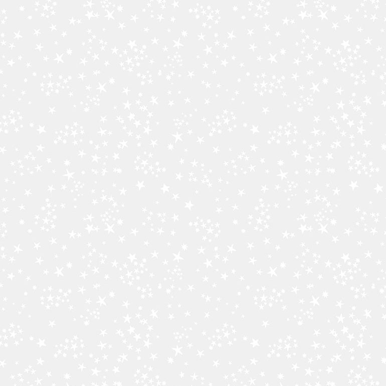 Starry Night - White on White
