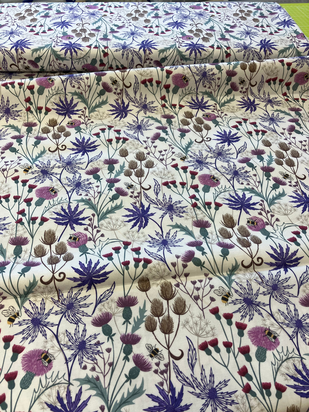Celtic Summer - Floral on Cream
