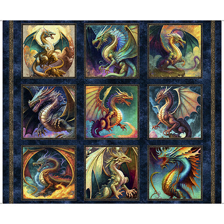 Dragon Fyre - Large Dragon Patches Panel