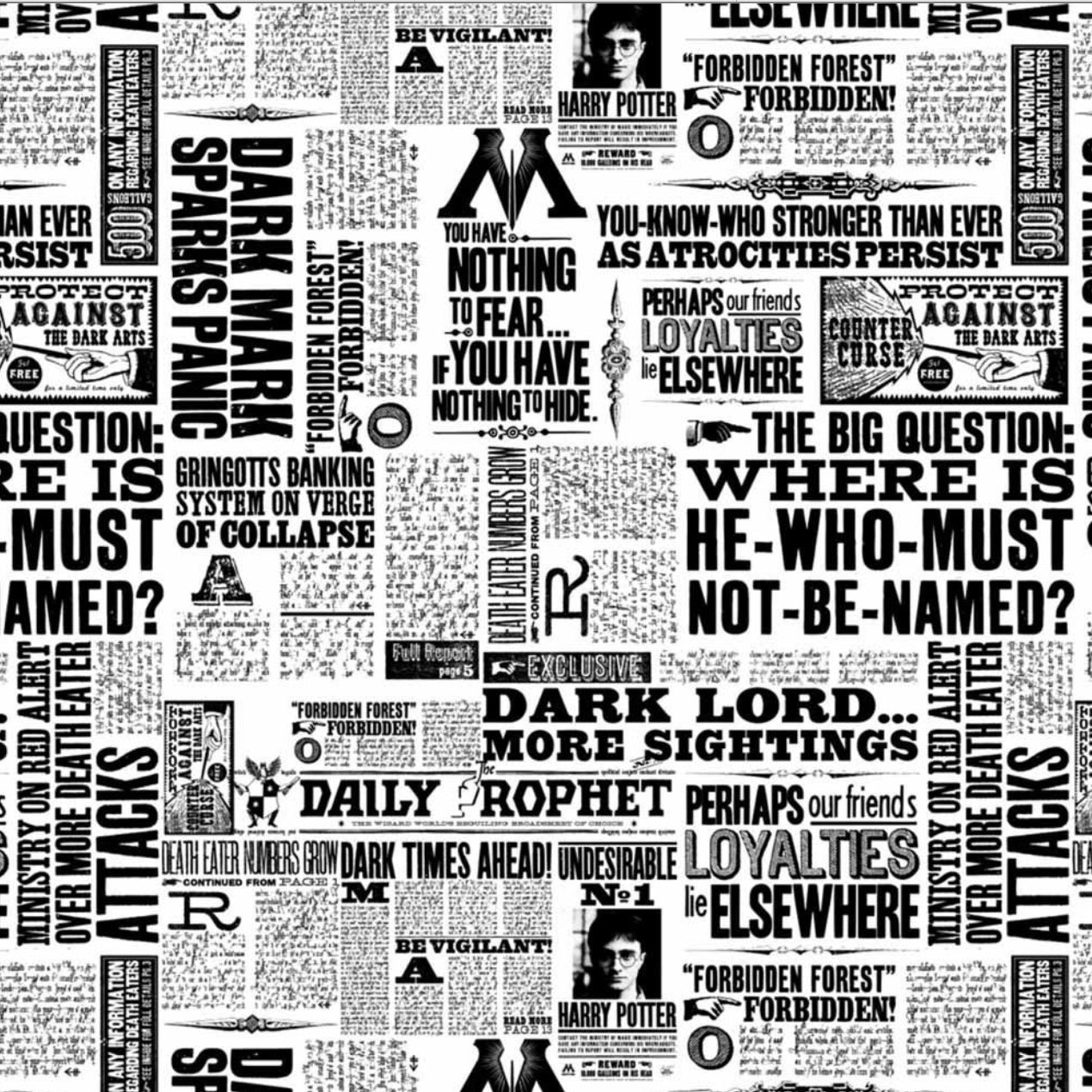 Harry Potter Fat Quarter Bundle