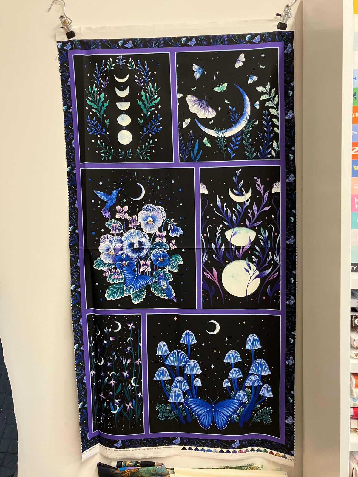 Jardin De Lune - Glow in the Dark Panel