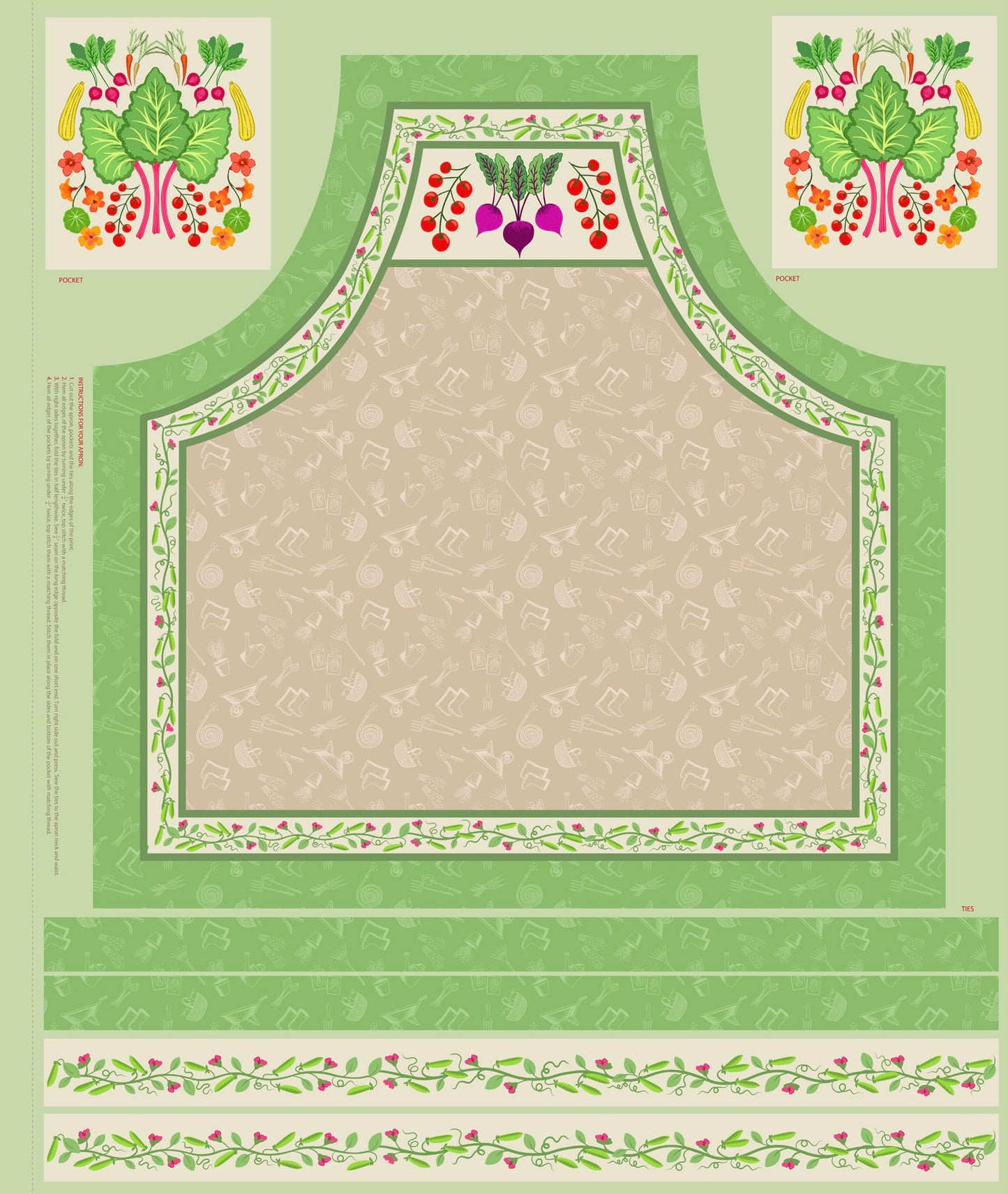 The Kitchen Garden - Apron Kit