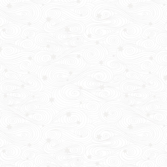 Tiny Tonals - White on White - Swirls