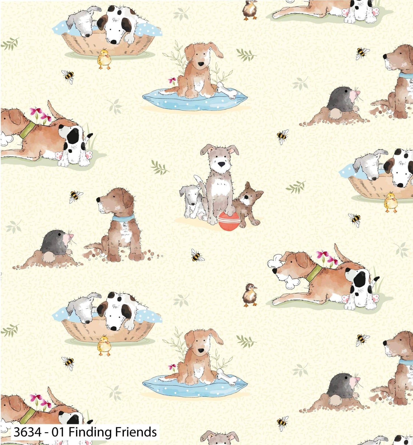 A Dog’s Life - Fat Quarter Bundle