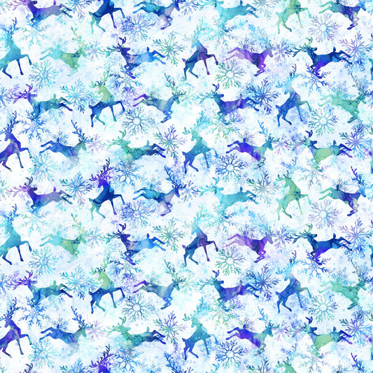 Midwinter Magic - Leaping Reindeer