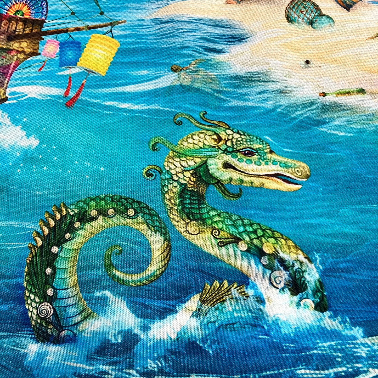Divine Oceania - Cotton Panel