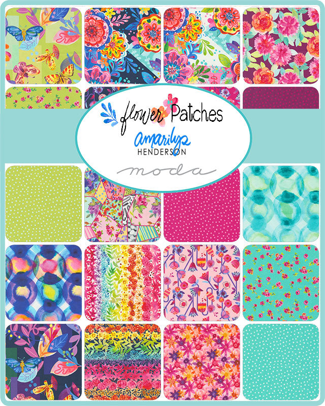 Moda Jelly Roll - Flower Patches