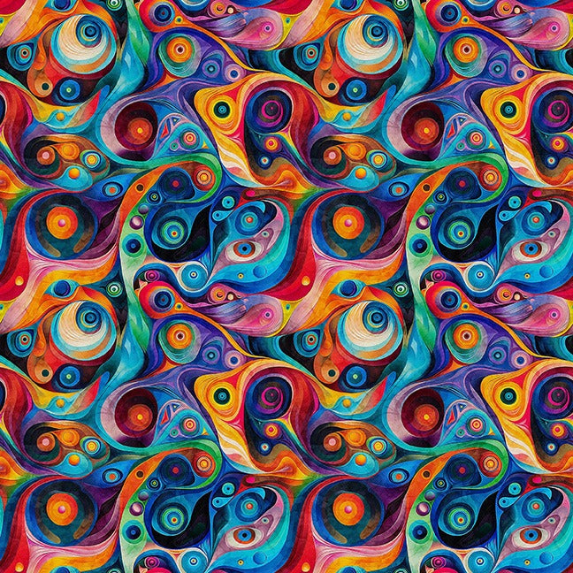 END OF BOLT - 91cm - Bedazzled - Swirl