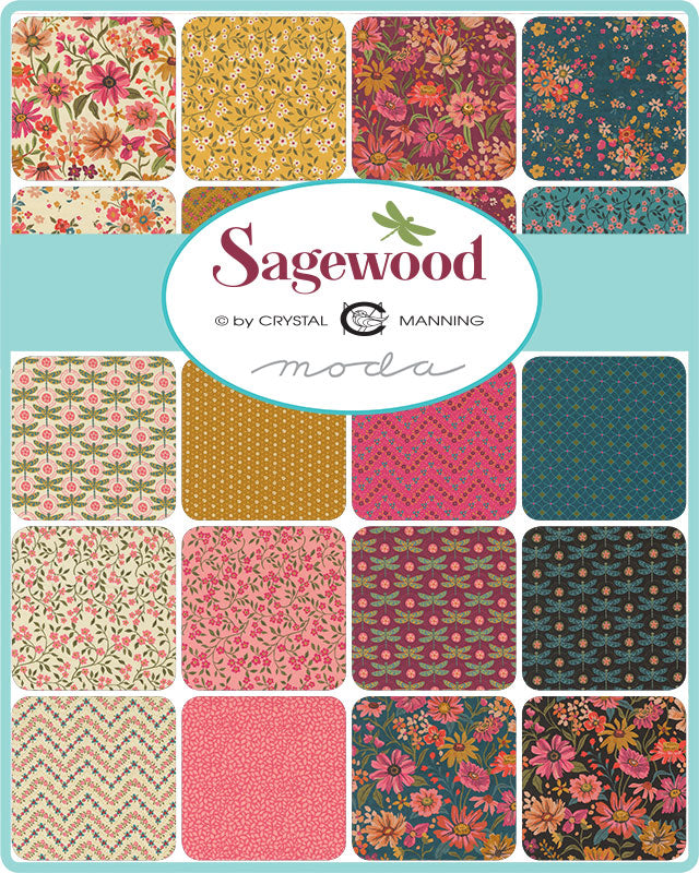 Moda Jelly Roll - Sagewood