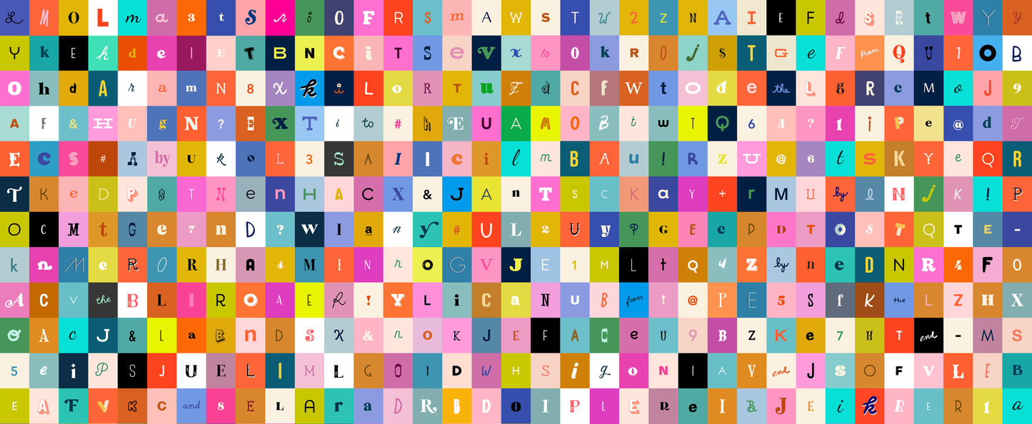 Selvedge Magic - Selvedge Letters