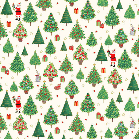 Christmas Trees - Cream
