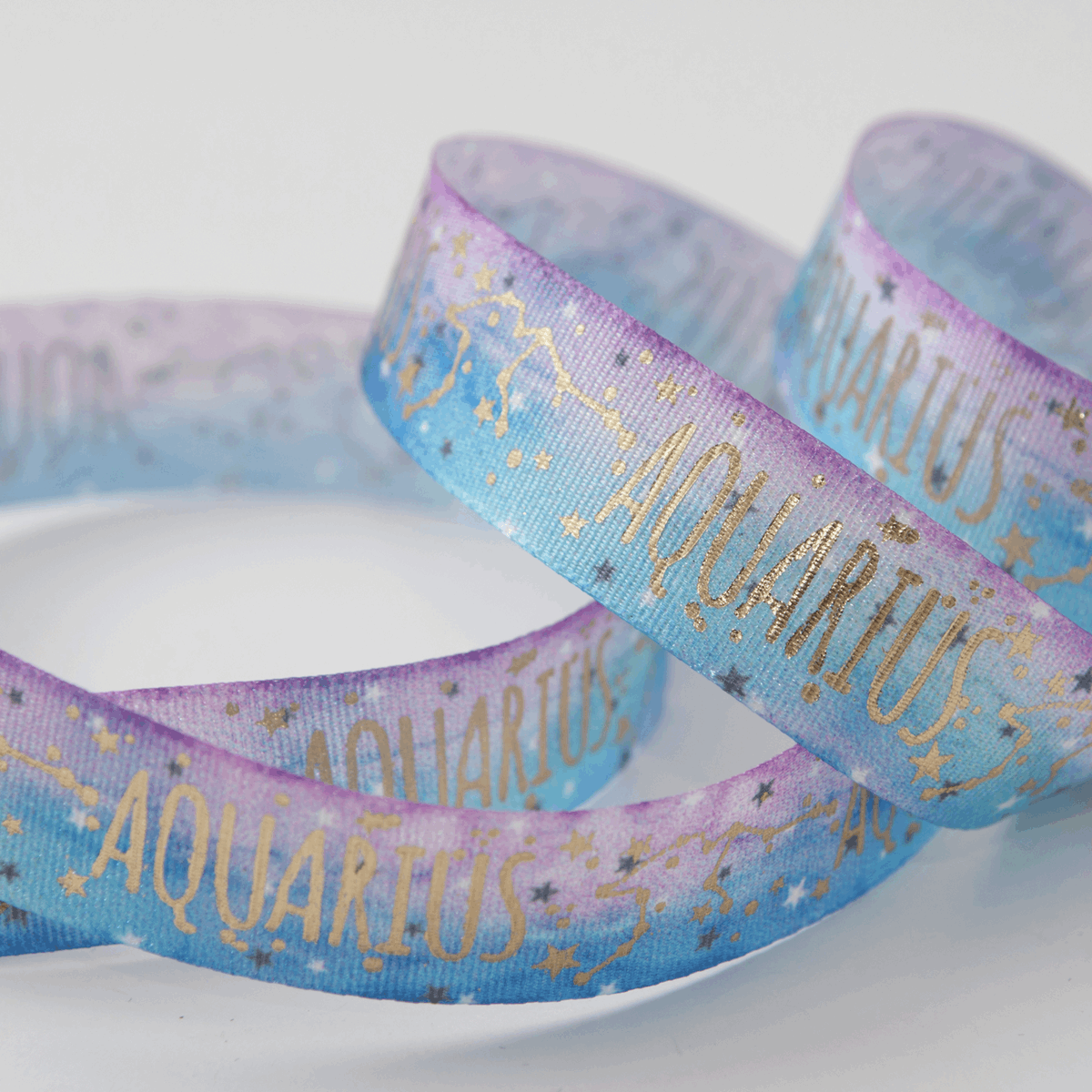 Zodiac Ribbon - Aquarius