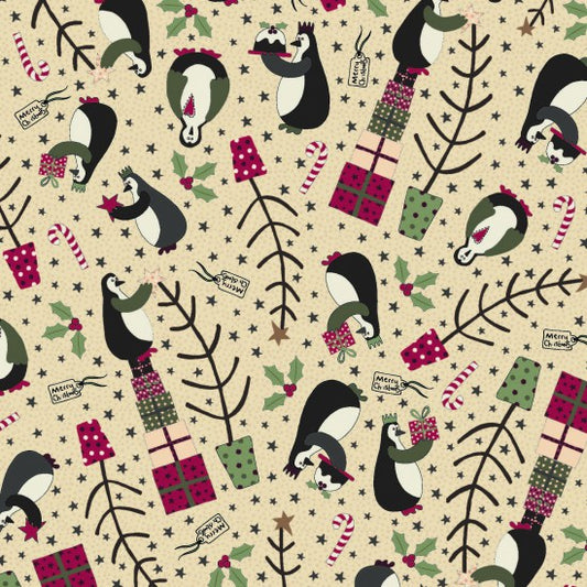 Christmas Penguins - 3 Wise Penguins