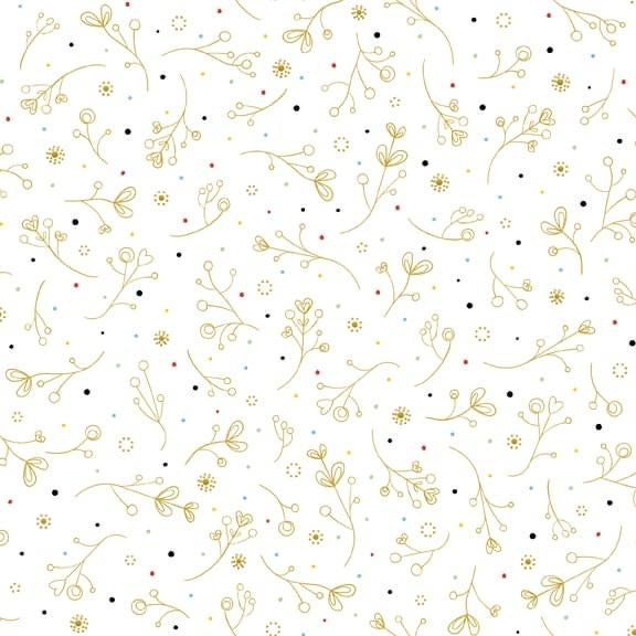 Dandelion Wishes - Sprig - White