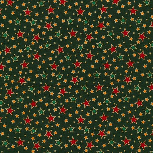 Christmas Stars - Green