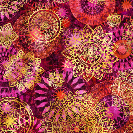 Remnant 48cm - Eclectica - Medallions - Pink