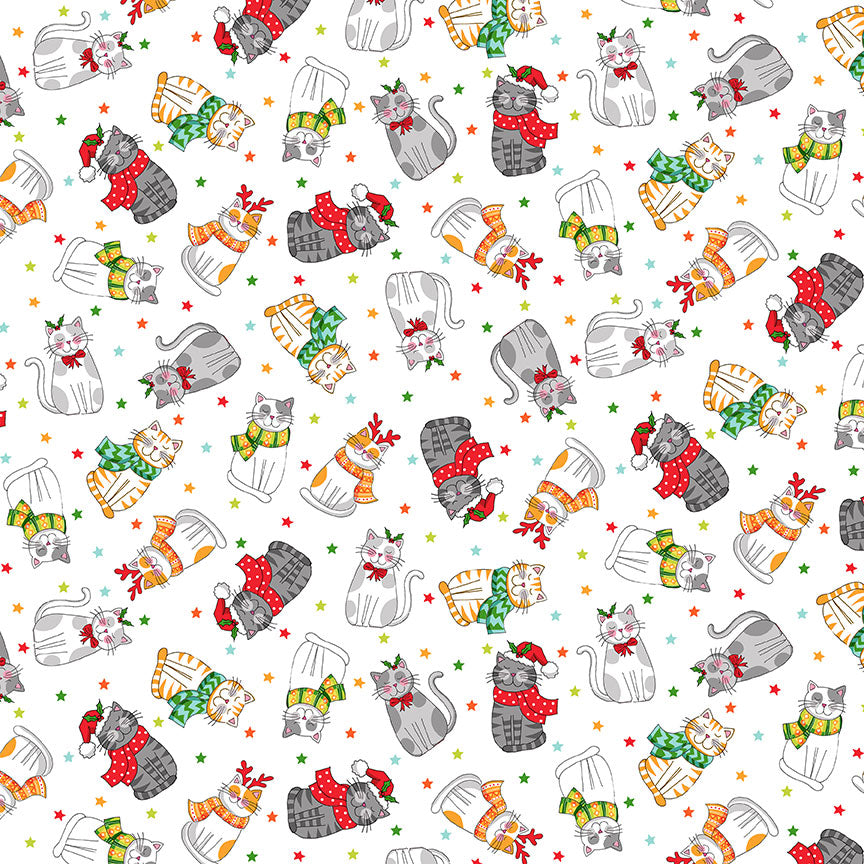 Remnant 95cm - Santa Paws - White