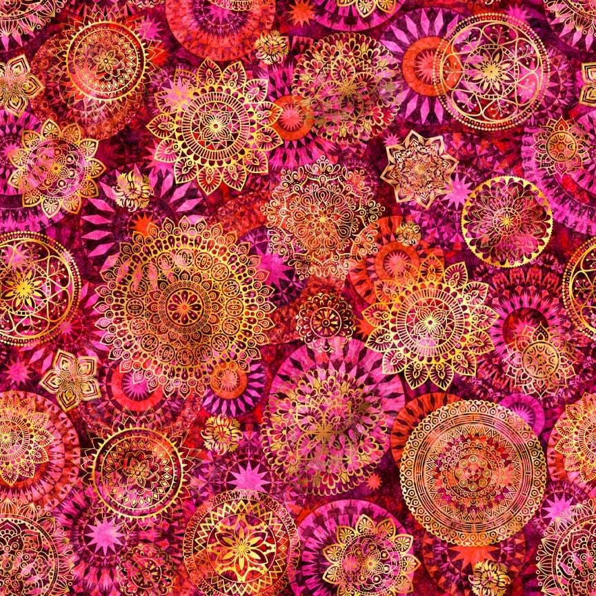 Remnant 48cm - Eclectica - Medallions - Pink